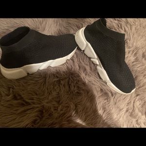 slip on - balenciaga style sock shoes